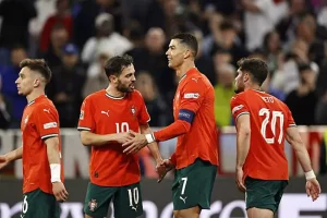 البرتغال تتألق وتفوز على ألمانيا في 5 دقائق، وتتأهل لنهائي دوري الأمم الأوروبية (فيديو)